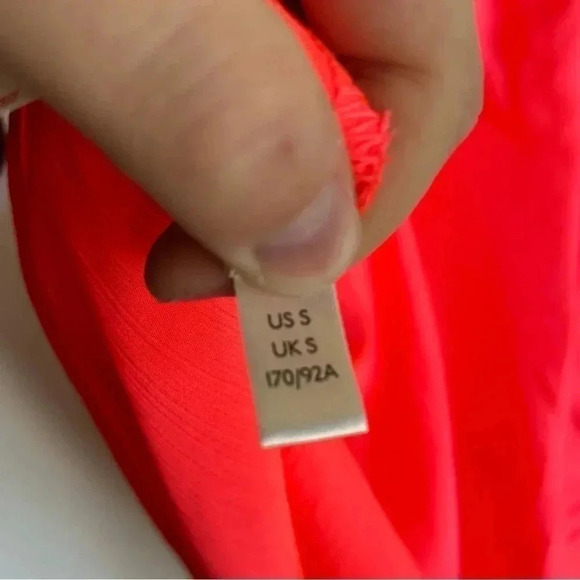 Free People Intimately Neon Pink Mini Slip Dress Adjustable Beaded Sleeveless - Picture 10 of 11